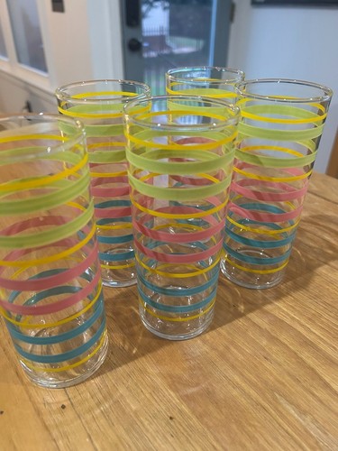 Glassware federal striped - federal,